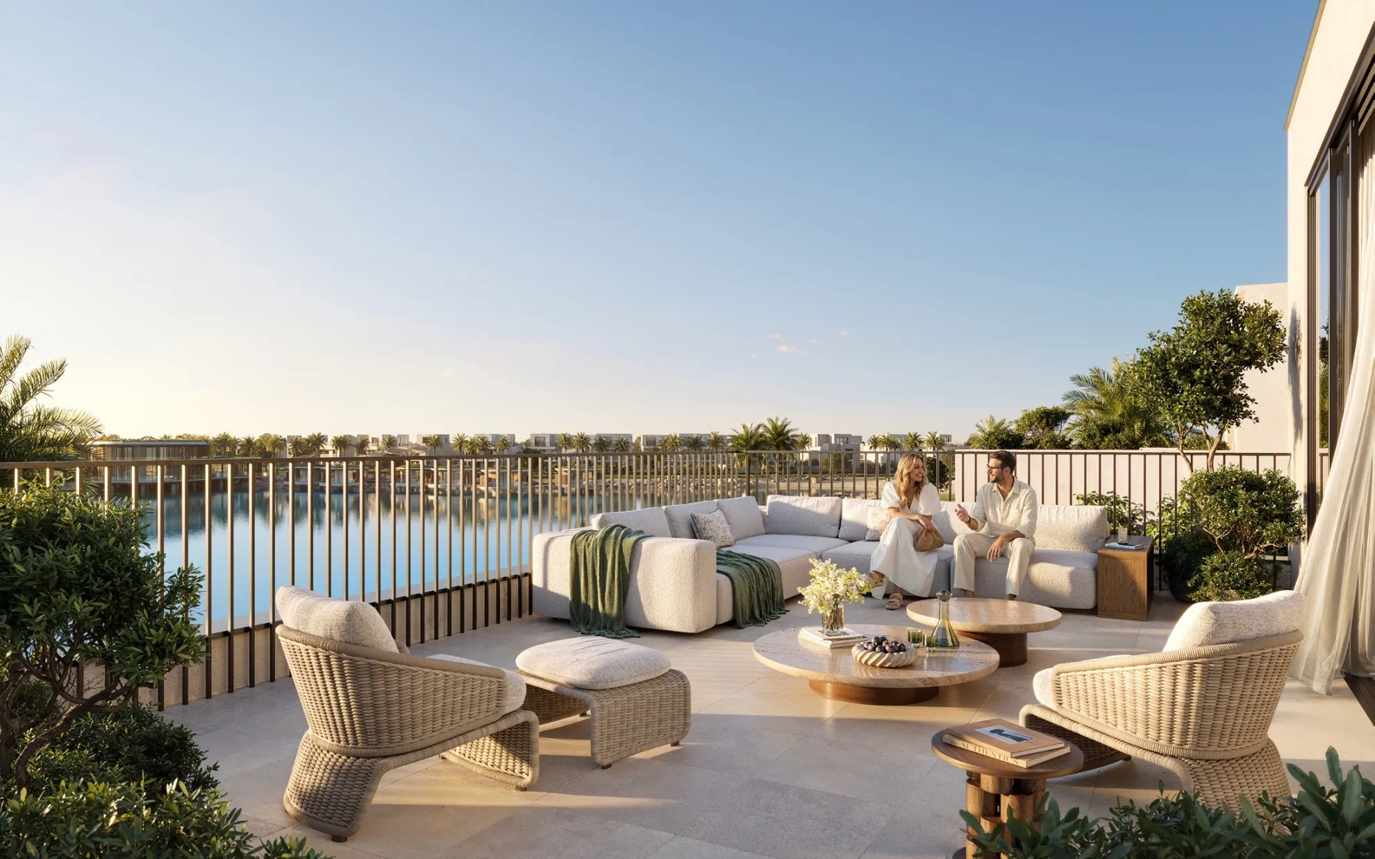 Rooftop living at Lunaya